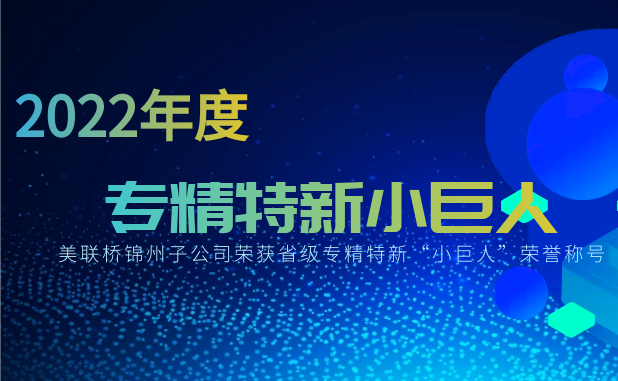 聚焦高质量发展，行远自迩、踔厉奋发——锦州尊龙凯时汽车部件有限公司荣获省“小巨人”称号